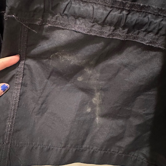 Heritage Collection by Bass Blue Windbreaker Jacket Size Medium Outdoor Hood - Picture 6 of 6